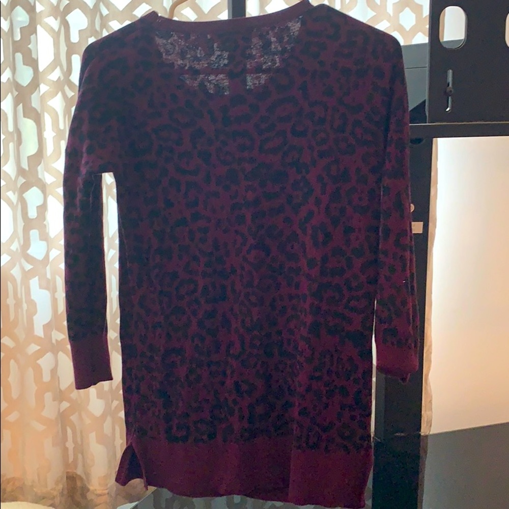 Cheetah Print Sweater - Picture 3 of 3